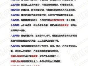 斗破苍穹手游：四品炼药晋升五品炼药所需经验详解，五品高级炼药升级经验一览表