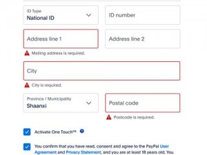 未满十八岁如何开通 PAYPAL？