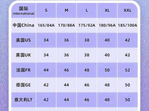 欧洲尺码日本尺码专线图片 欧洲尺码日本尺码专线图片：你不知道的秘密