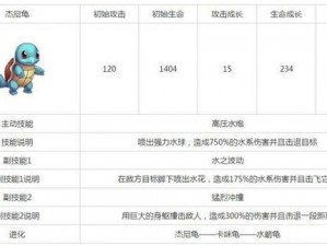 手游宠物技能会心全面解析：深度了解技能效果与实战应用