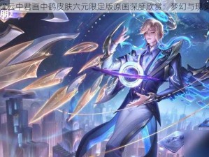 王者荣耀云中君画中鹤皮肤六元限定版原画深度欣赏：梦幻与现实的碰撞