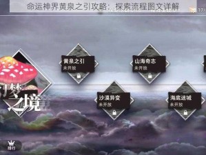 命运神界黄泉之引攻略：探索流程图文详解