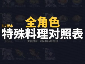 《原神秘境之谜：北斗隐藏特殊料理的深度解析》