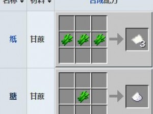 我的世界甘蔗：揭秘其用途与重要性