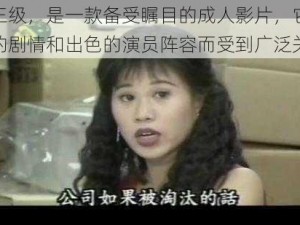 艳母三级，是一款备受瞩目的成人影片，它以其精彩的剧情和出色的演员阵容而受到广泛关注