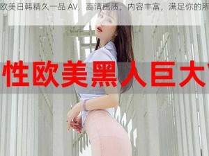 国产欧美日韩精久一品 AV，高清画质，内容丰富，满足你的所有需求