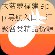 大菠萝福建 app 导航入口，汇聚各类精品资源