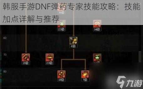 韩服手游DNF弹药专家技能攻略：技能加点详解与推荐