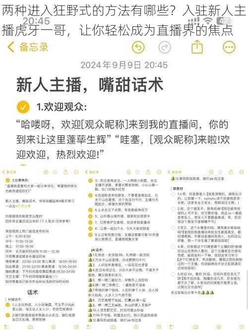 两种进入狂野式的方法有哪些？入驻新人主播虎牙一哥，让你轻松成为直播界的焦点