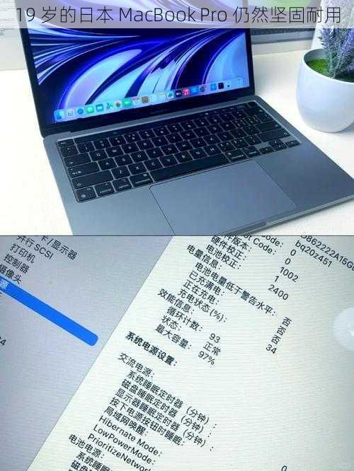 19 岁的日本 MacBook Pro 仍然坚固耐用