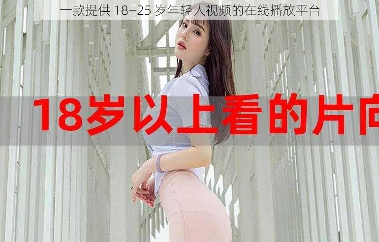 一款提供 18—25 岁年轻人视频的在线播放平台