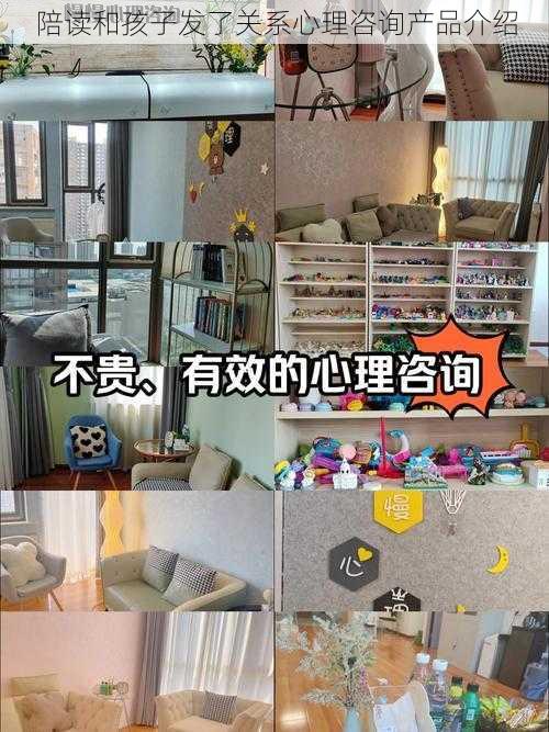 陪读和孩子发了关系心理咨询产品介绍