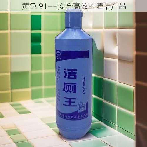 黄色 91——安全高效的清洁产品