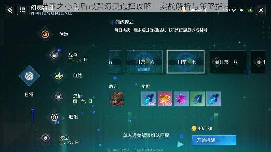 诺亚之心剑盾最强幻灵选择攻略：实战解析与策略指南