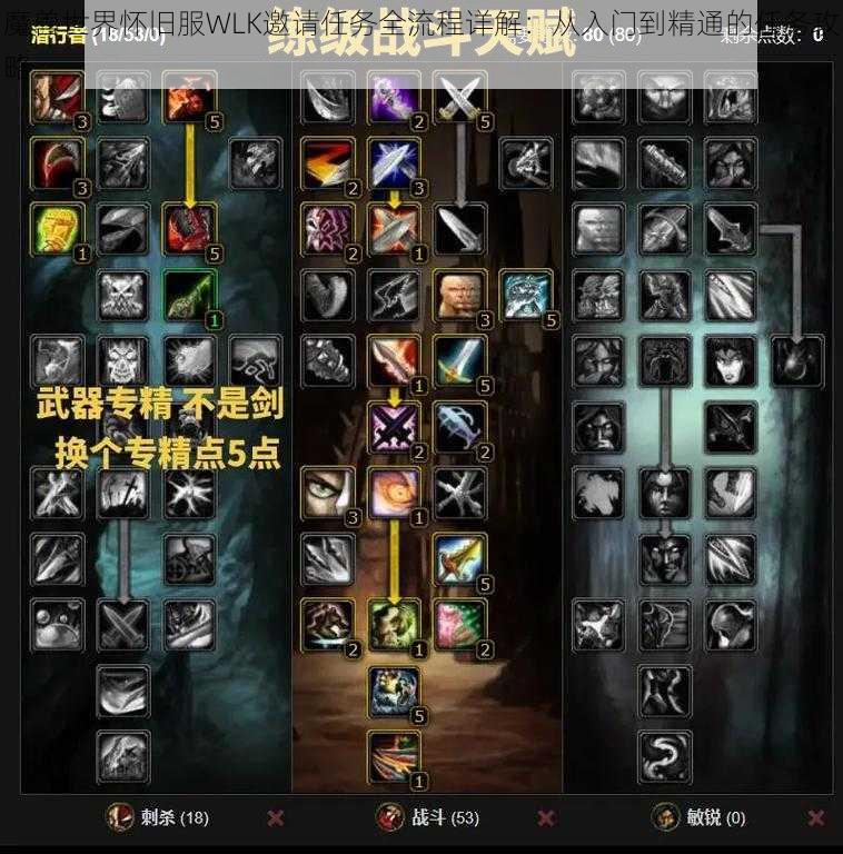 魔兽世界怀旧服WLK邀请任务全流程详解：从入门到精通的任务攻略