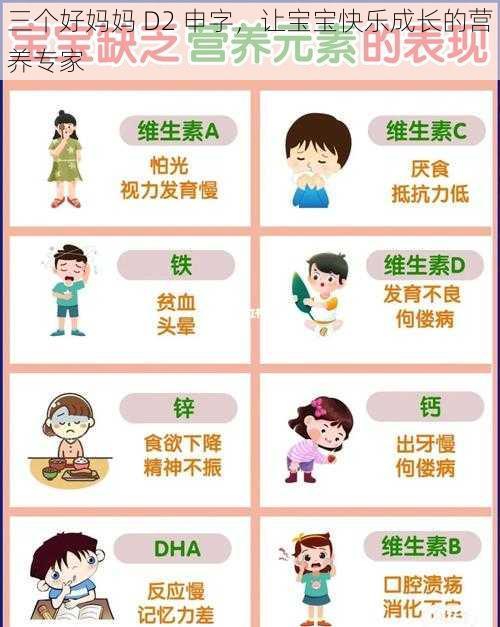 三个好妈妈 D2 申字，让宝宝快乐成长的营养专家