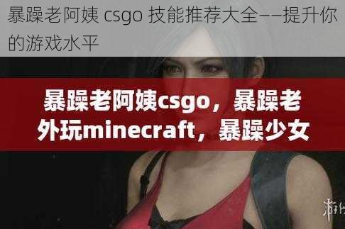 暴躁老阿姨 csgo 技能推荐大全——提升你的游戏水平