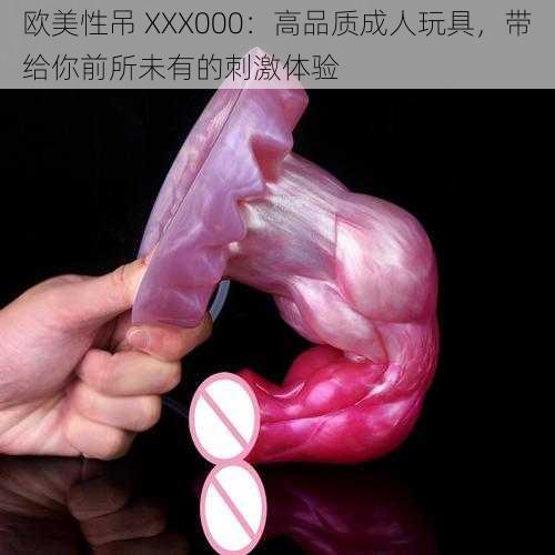 欧美性吊 XXX000：高品质成人玩具，带给你前所未有的刺激体验