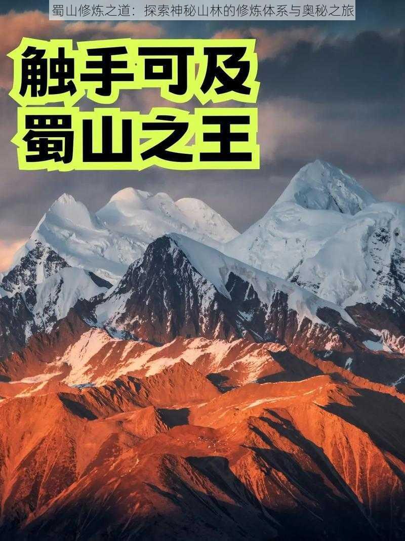 蜀山修炼之道：探索神秘山林的修炼体系与奥秘之旅