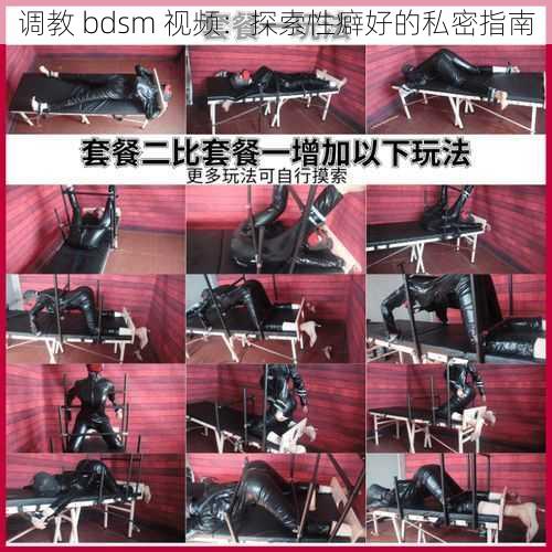 调教 bdsm 视频：探索性癖好的私密指南