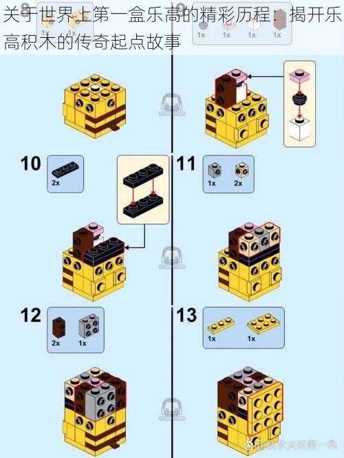 关于世界上第一盒乐高的精彩历程：揭开乐高积木的传奇起点故事