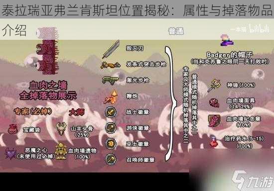 泰拉瑞亚弗兰肯斯坦位置揭秘：属性与掉落物品介绍