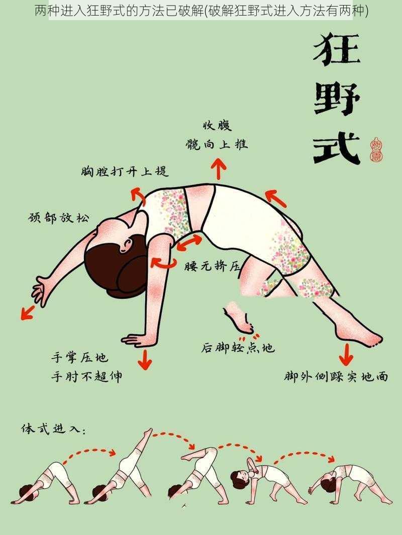 两种进入狂野式的方法已破解(破解狂野式进入方法有两种)