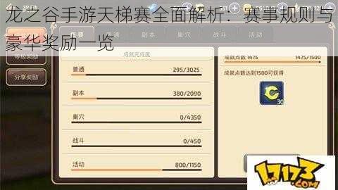 龙之谷手游天梯赛全面解析：赛事规则与豪华奖励一览