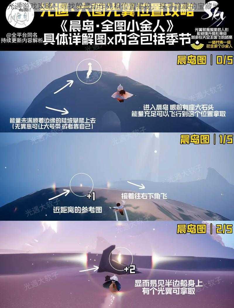 光遇游戏攻略：寻找躲藏动作先祖位置揭秘，探寻隐藏的宝藏地点