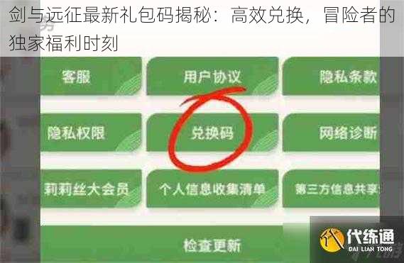 剑与远征最新礼包码揭秘：高效兑换，冒险者的独家福利时刻