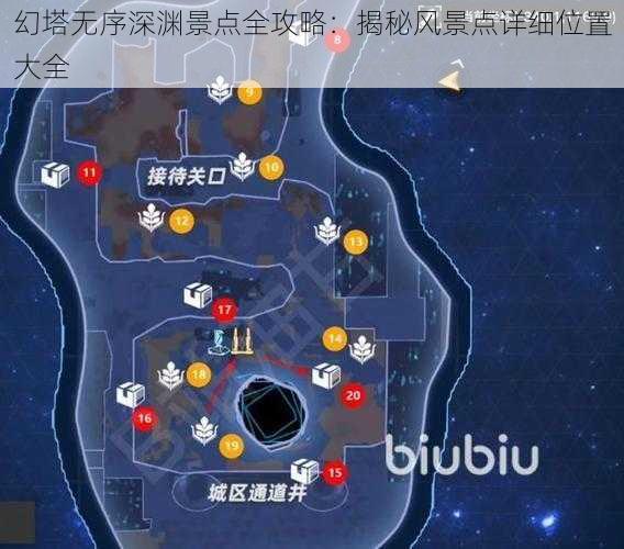 幻塔无序深渊景点全攻略：揭秘风景点详细位置大全