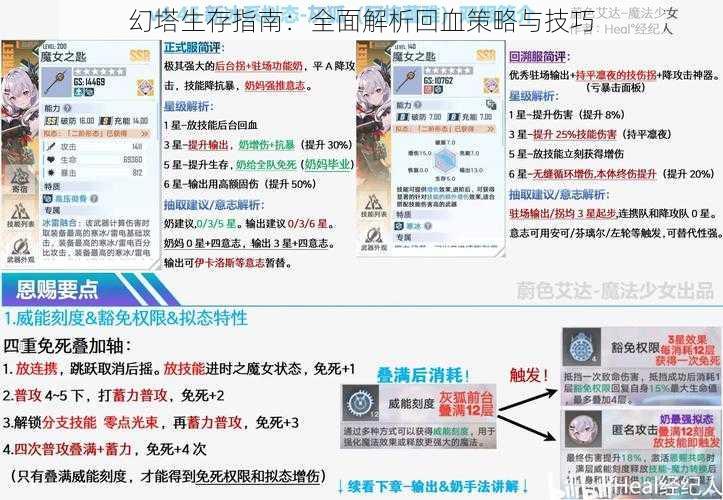 幻塔生存指南：全面解析回血策略与技巧